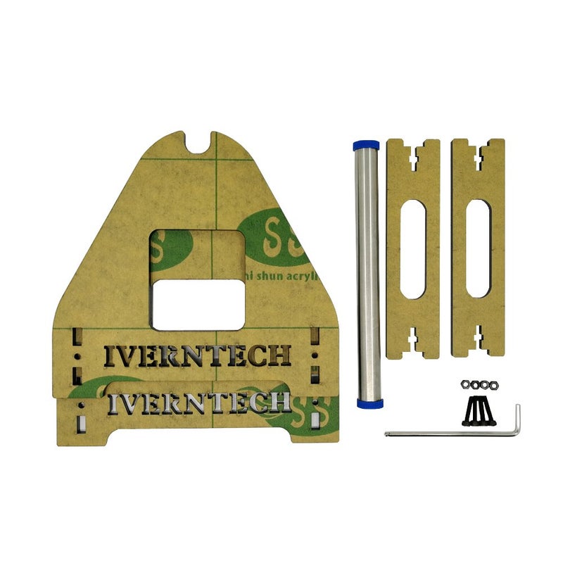 Iverntech 1 Spool Acrylic 3D Printer Filament Holder Mount Rack for PLA, ABS, Wood, TPU, Nylon, Flexible Materials - Image 3